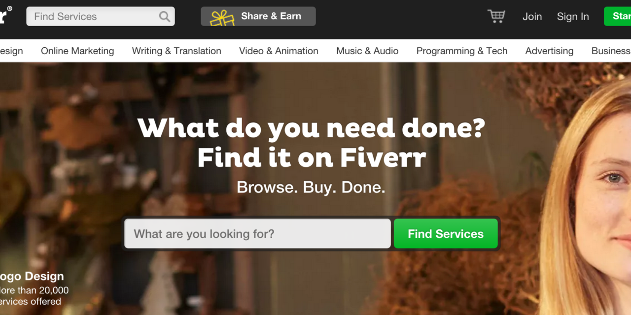 Using Fiverr for Internet Marketing
