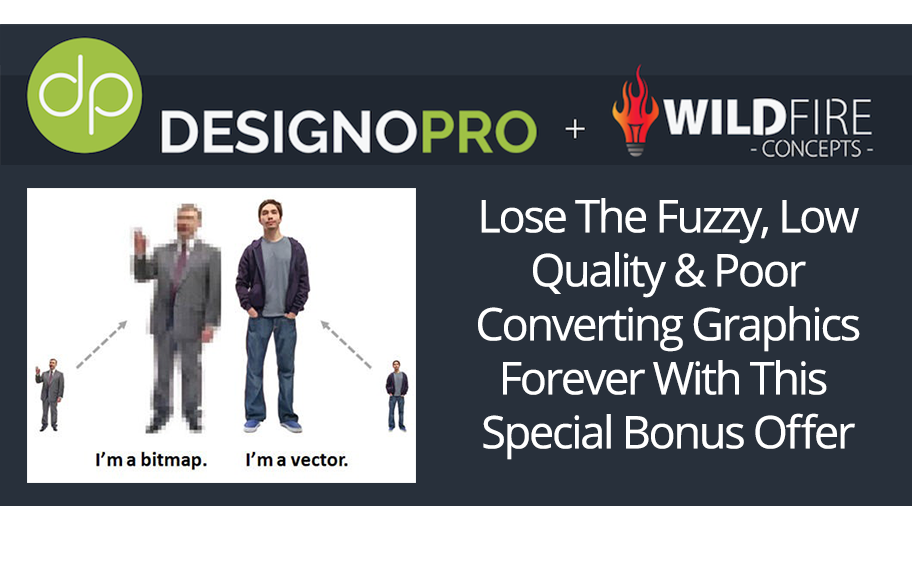 DesignoPro High Quality Vector Graphic Creator & DesignoPro Bonus!
