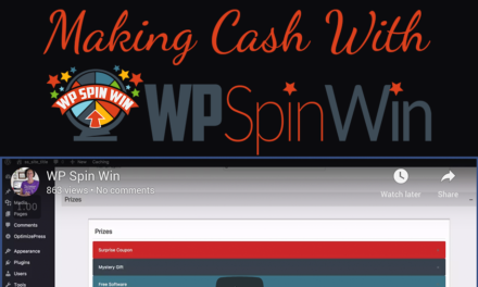 Making cash with free WP Spin Win plugin