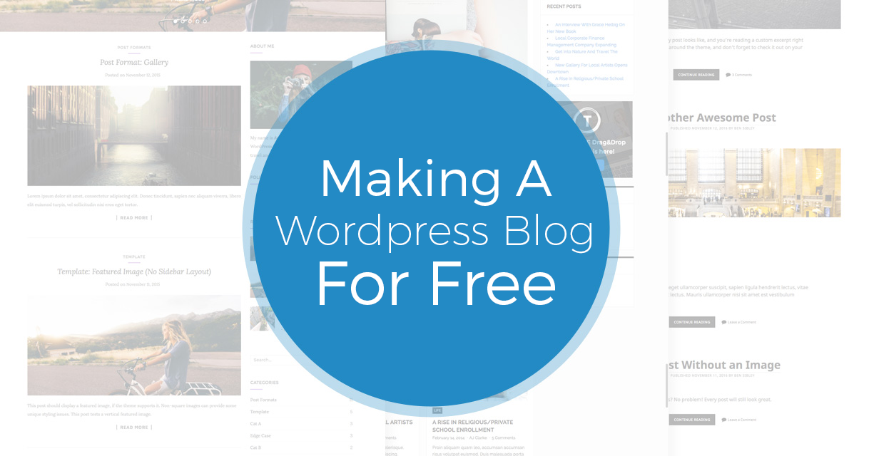 Making A Free WordPress Blog