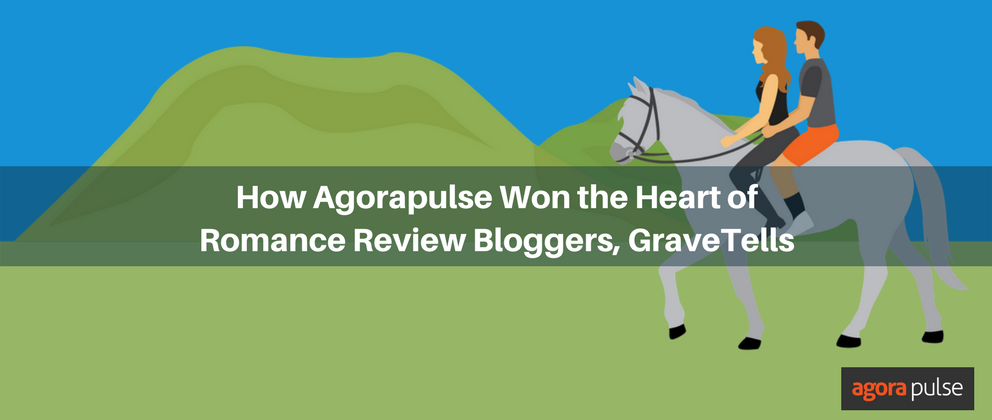 How Agorapulse Won the Heart of Romance Review Blog GraveTells