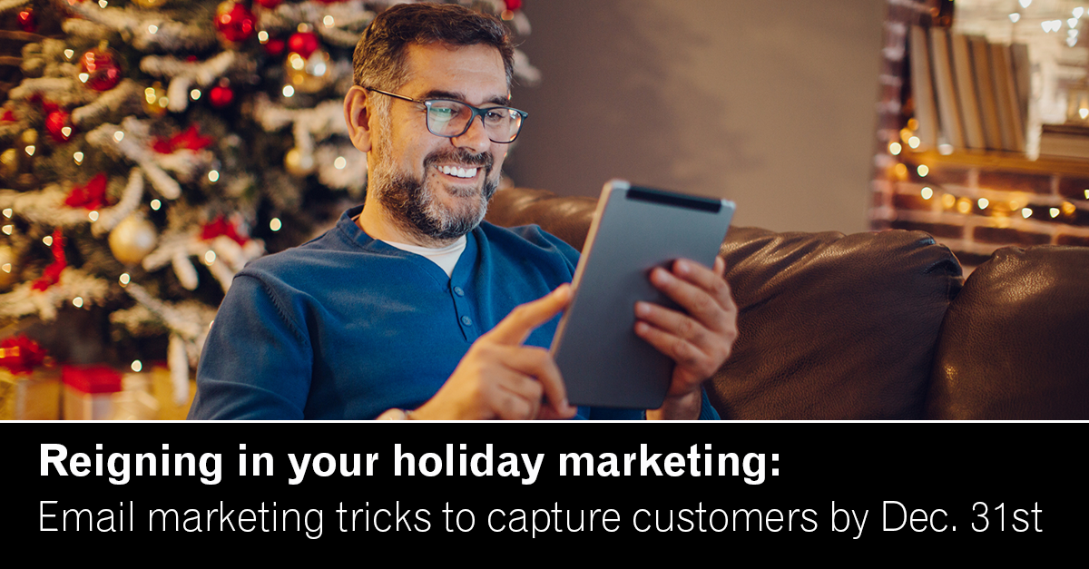 4 charts that explain email marketing during the holidays