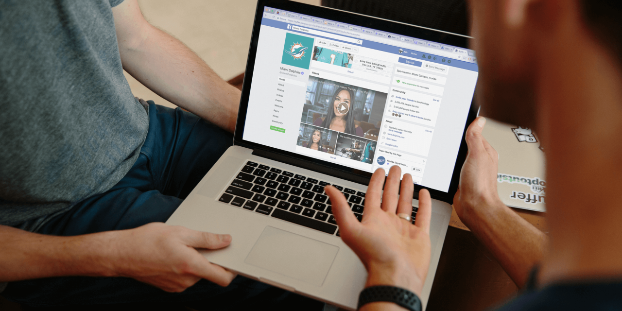 How the Miami Dolphins Generated $4 Million in Sales Using Facebook Video