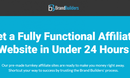 Brand Builders Review: How to Make Money with a Turnkey Website