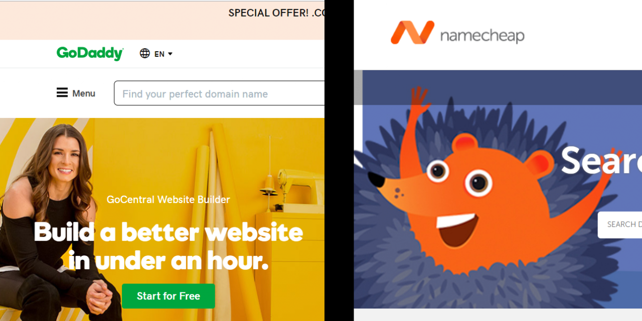 NameCheap vs GoDaddy: Which One is the Best Domain Registrar?