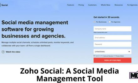 Zoho Social: A Social Media Management Tool