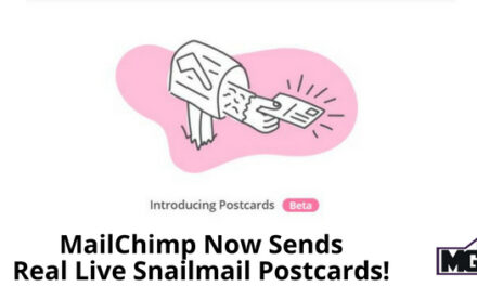 MailChimp Now Sends Real Live Snailmail Postcards!
