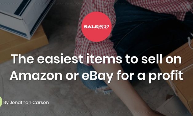 The easiest items to sell on Amazon or eBay for a profit