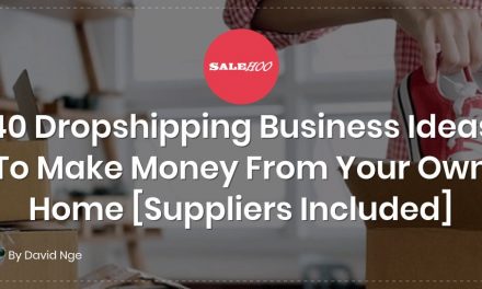 40 Dropshipping Business Ideas To Make Money From Your Own Home [Suppliers Included]