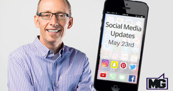 Social Media Updates through May 23rd