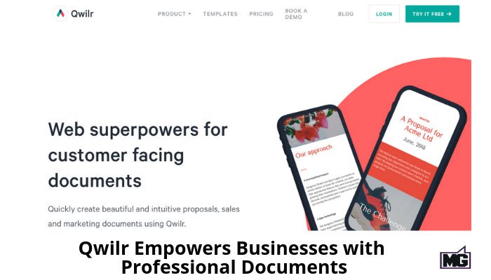 Qwilr Empowers Businesses with Professional Documents