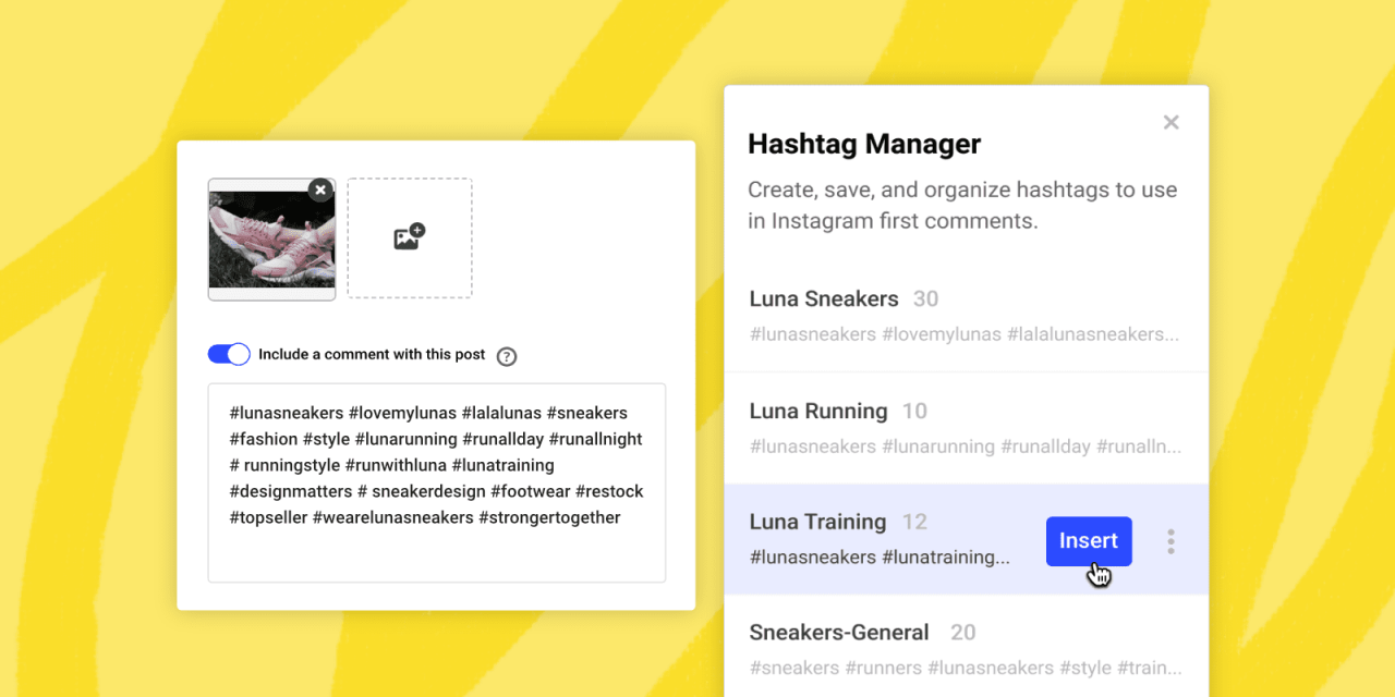 Announcing Hashtag Manager: A New Tool to Help You Save and Organize Hashtags for Instagram