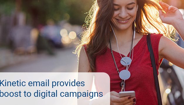 Kinetic email provides much &ndash; needed boost to marketing campaigns