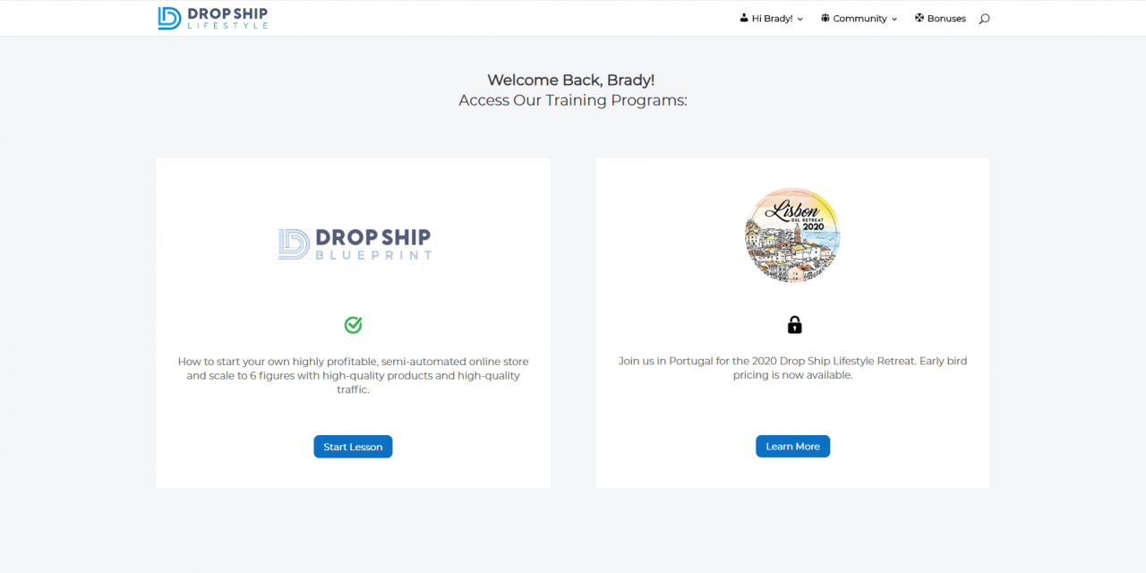 Dropship Lifestyle Review: Can You Build A Dropshipping Empire?