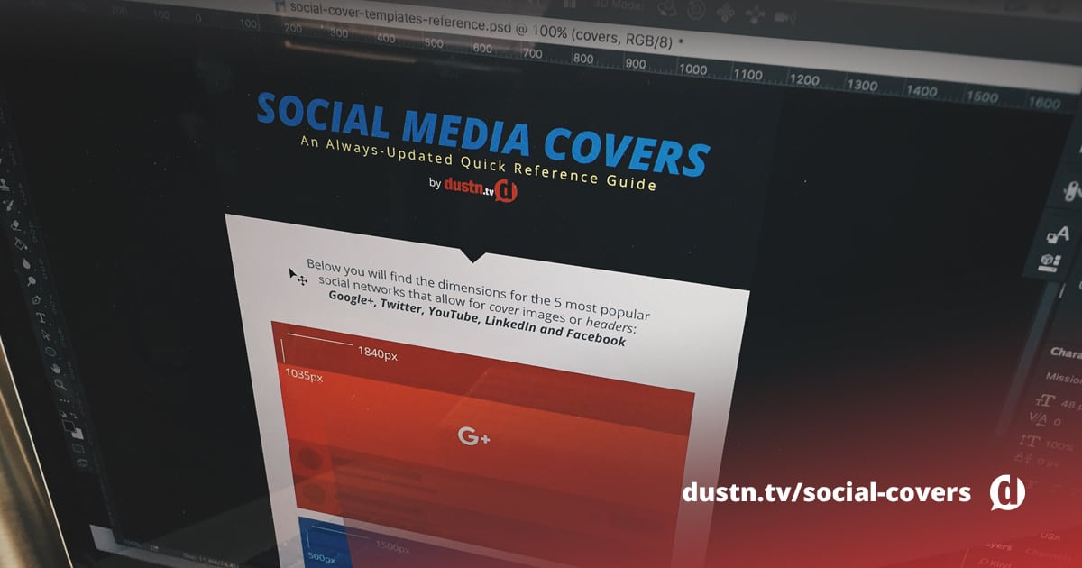 Social Media Cover Photo Templates for the Most Popular Social Networks