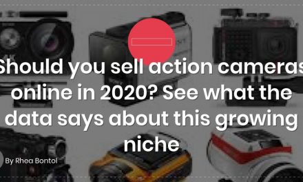 Should you sell action cameras online in 2020? See what the data says about this growing niche