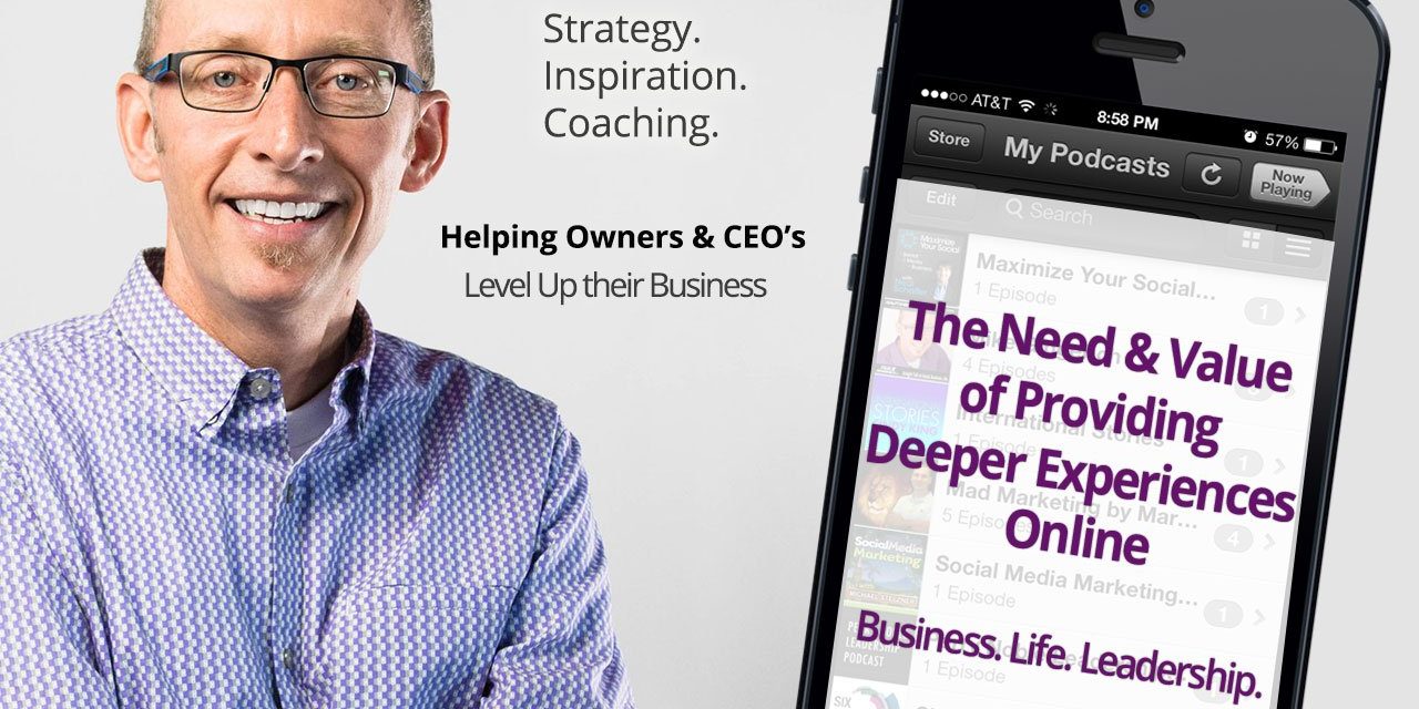 The Need and Value of Providing Deeper Experiences Online