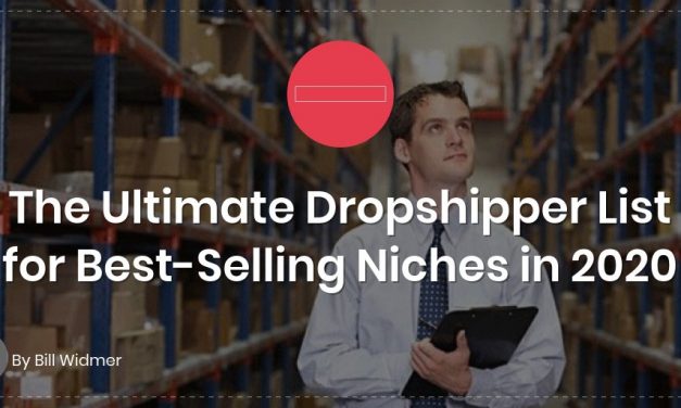 The Ultimate Dropshipper List for Best-Selling Niches in 2020