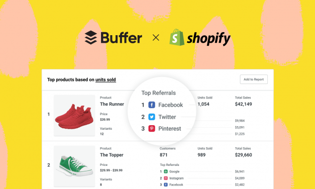 Introducing Buffer + Shopify: Simplified Shopify reporting in your Buffer dashboard