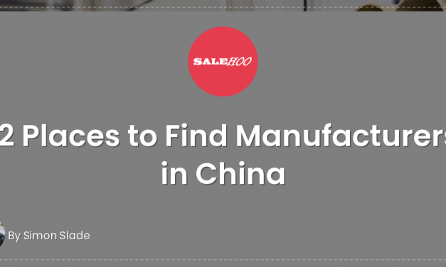 12 Places to Find Manufacturers in China