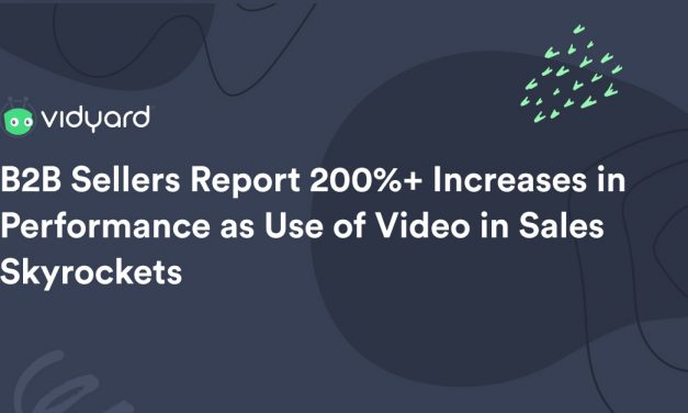 B2B Sellers Report 200%+ Increases in Performance as Use of Video in Sales Skyrockets