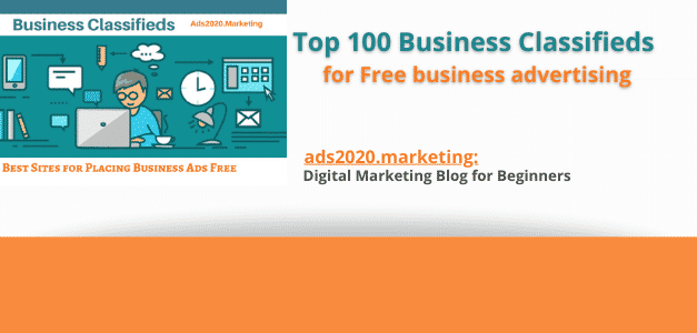 100 Free Business Classifieds Sites 2022
