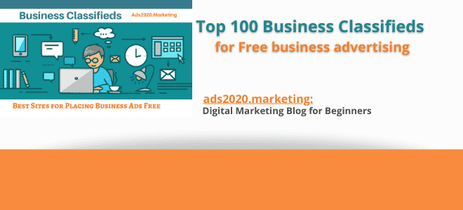 100 Free Business Classifieds Sites 2022