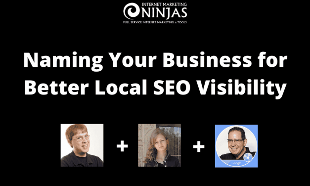 Naming Your Organization for Much better Local Web optimization Visibility with Ben Fisher
