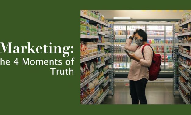 Marketing: The 4 Moments of Truth [Chart]