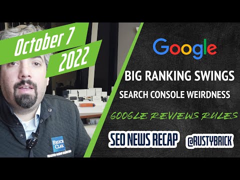 Google Algorithmic Swings, Search Console Weirdness, Google Evaluations Recommendations, Google Ads & Far more