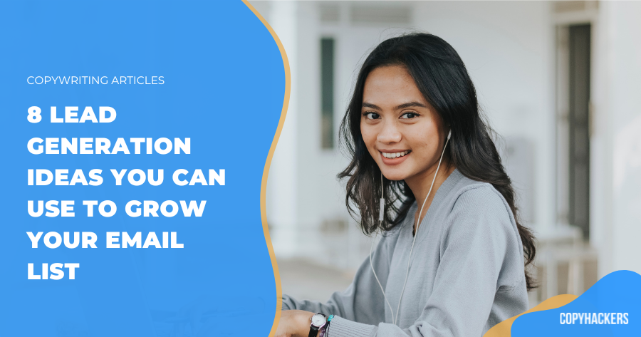8 lead generation ideas you can use to grow your email list