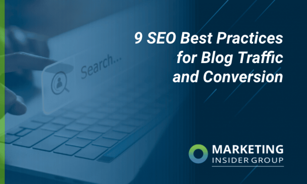 9 SEO Best Practices for Blog Traffic Conversions