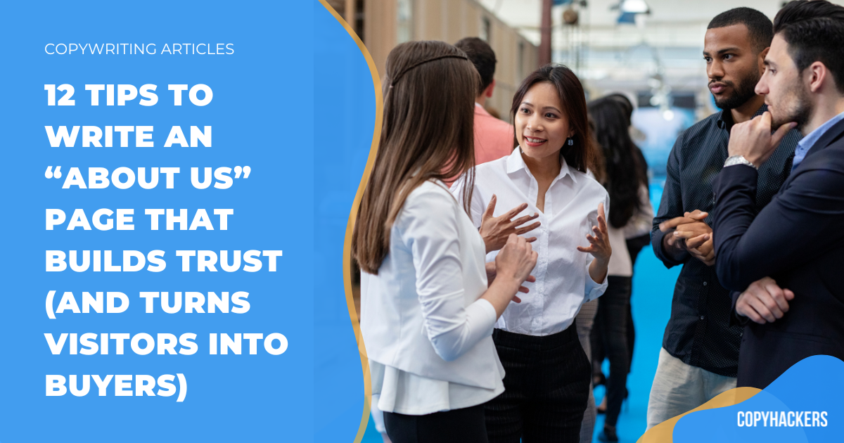 12 tips to write an “About Us” page that builds trust (and turns visitors into buyers)
