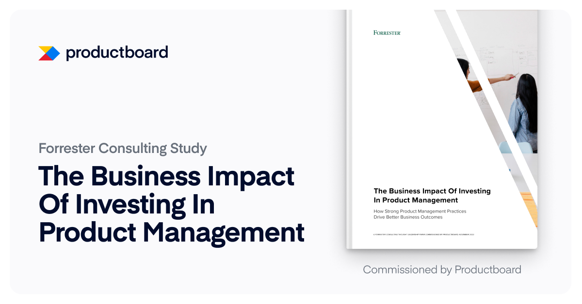 Forrester Consulting Study | Productboard