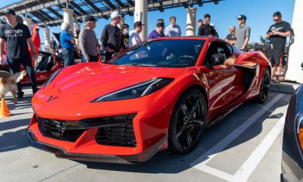 New C8 Corvette Z06 At South OC Vehicles and Coffee