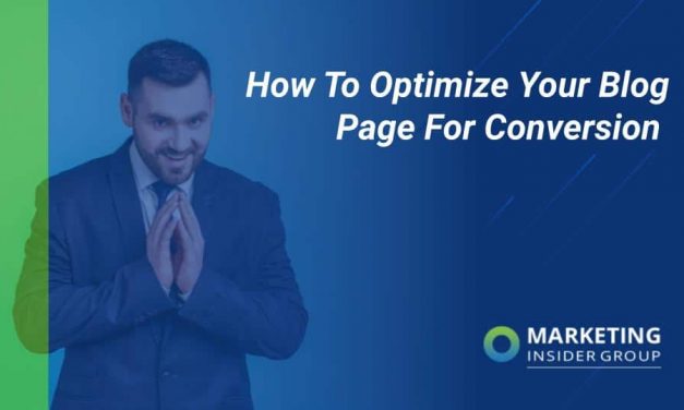 How To Optimize Your Blog Page for Conversion