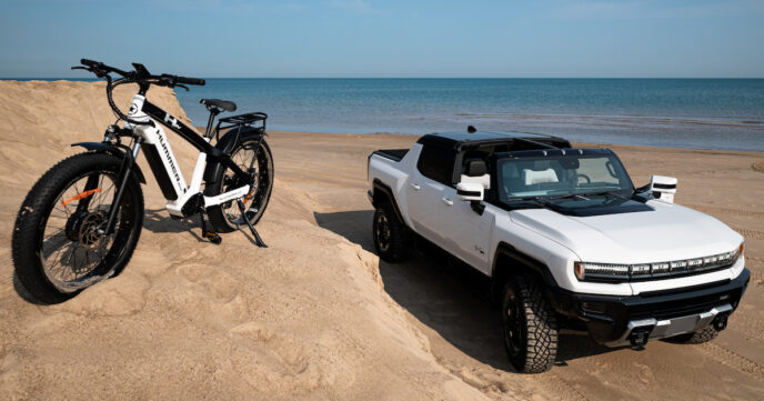 The Hummer EBike Is The Excellent Accent for Your Hummer EV