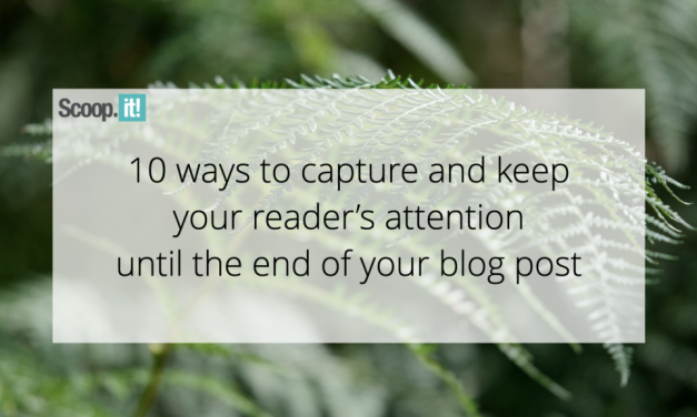 10 Strategies to Seize and Maintain Your Reader’s Interest till The Stop of Your Website Write-up