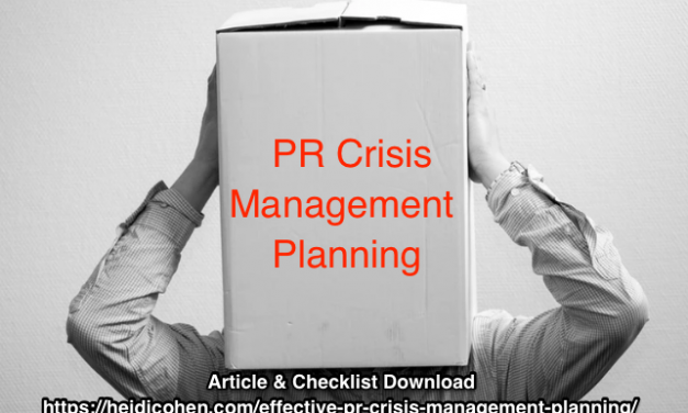 PR Crisis Management Planning: What You Need To Know To Survive