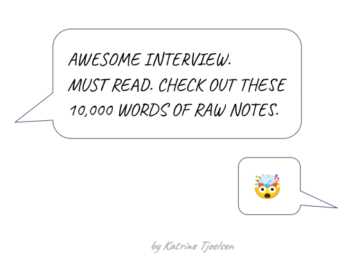 5 Steps to Run Need-Finding User Interviews To Get Novel Insights | by Katrine Tjoelsen | Dec, 2022