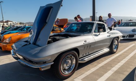 The South OC Cars and trucks and Coffee just before Christmas