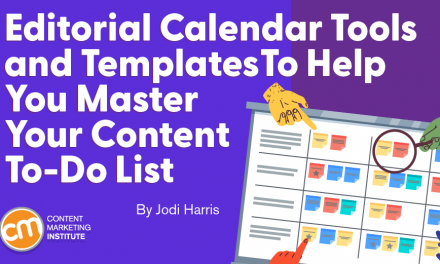 Editorial Calendar Tools and Templates for Content Marketing