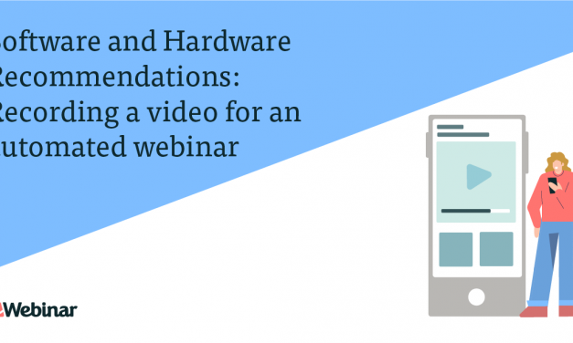 Recording a Video for an Automated Webinar