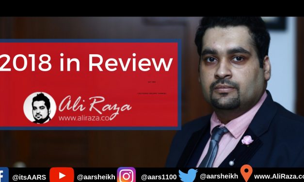 2018 in Review – Aliraza.co –
