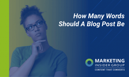 How Many Words Should a Blog Post Be?