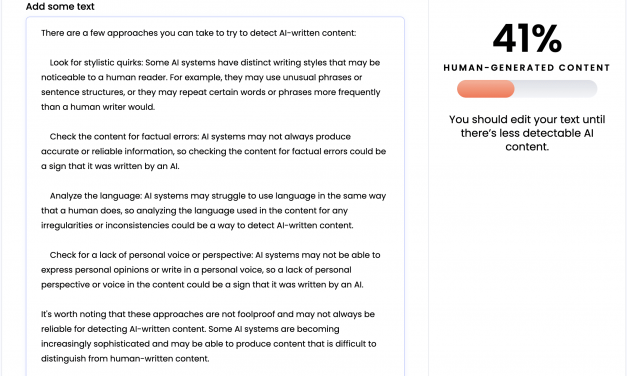 How to Detect AI-Produced Material (and Can Google Do That)