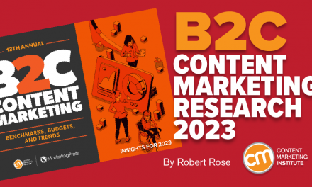 B2C Marketers Treat Content Marketing as a Project; That’s a Mistake [New Research]
