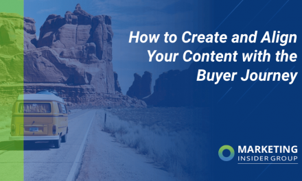 How to Create and Align Your Content with the Buyer Journey