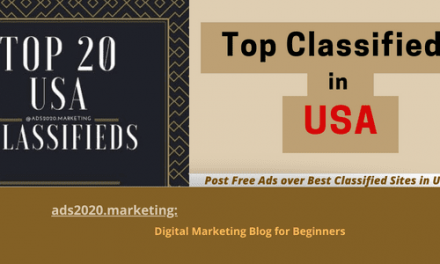 Top 20 USA Classified Sites List. Post Free Ads USA For Online Advertising 2023