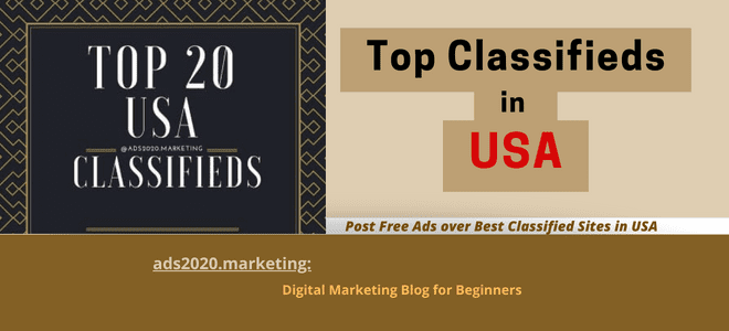 Top 20 USA Classified Sites List. Post Free Ads USA For Online Advertising 2023